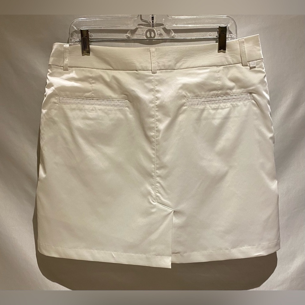 Puma White Golf Skort Tennis Athletic Skirt with Built In Shorts 12 - Picture 2 of 9